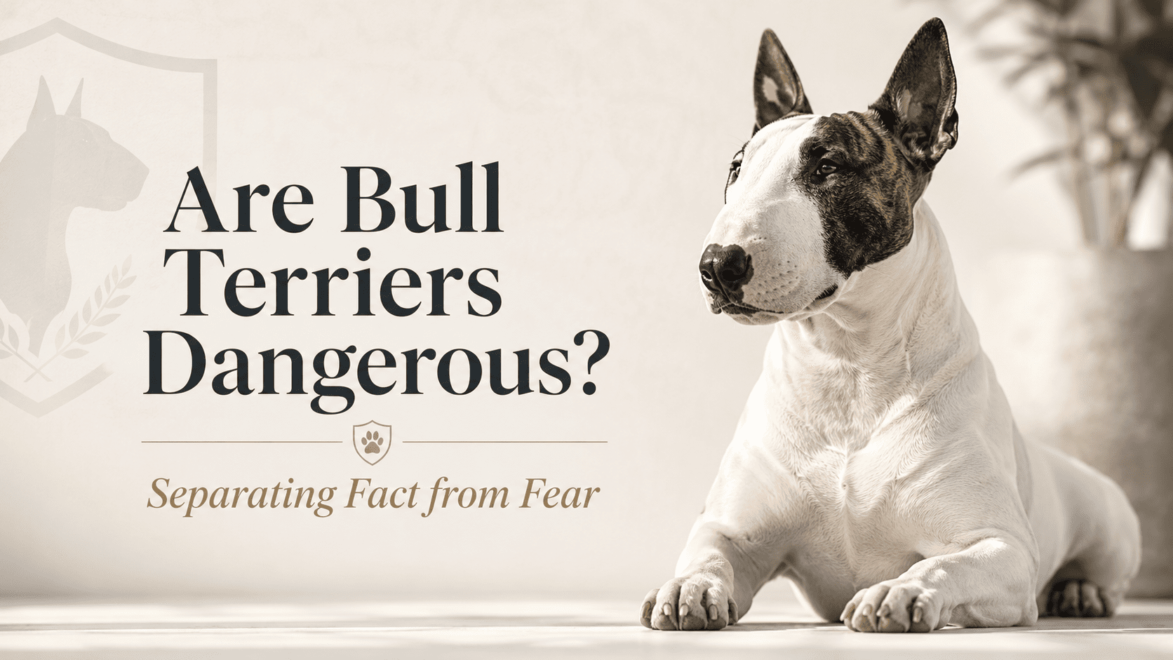 Are Bull Terriers Dangerous? Separating Fact from Fear