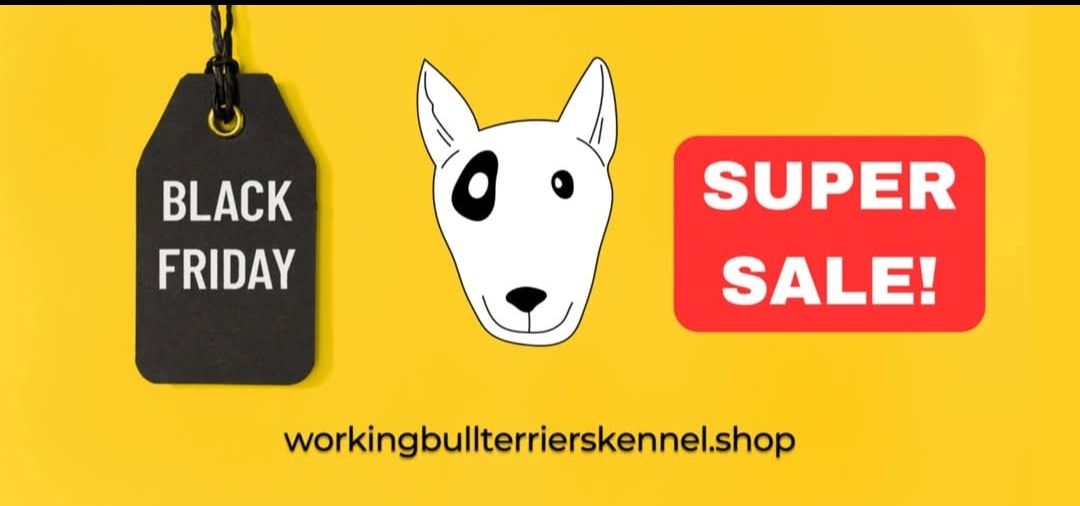 🖤 Black Friday 2025 — The Biggest Bull Terrier Event of the Year Has Begun 🖤