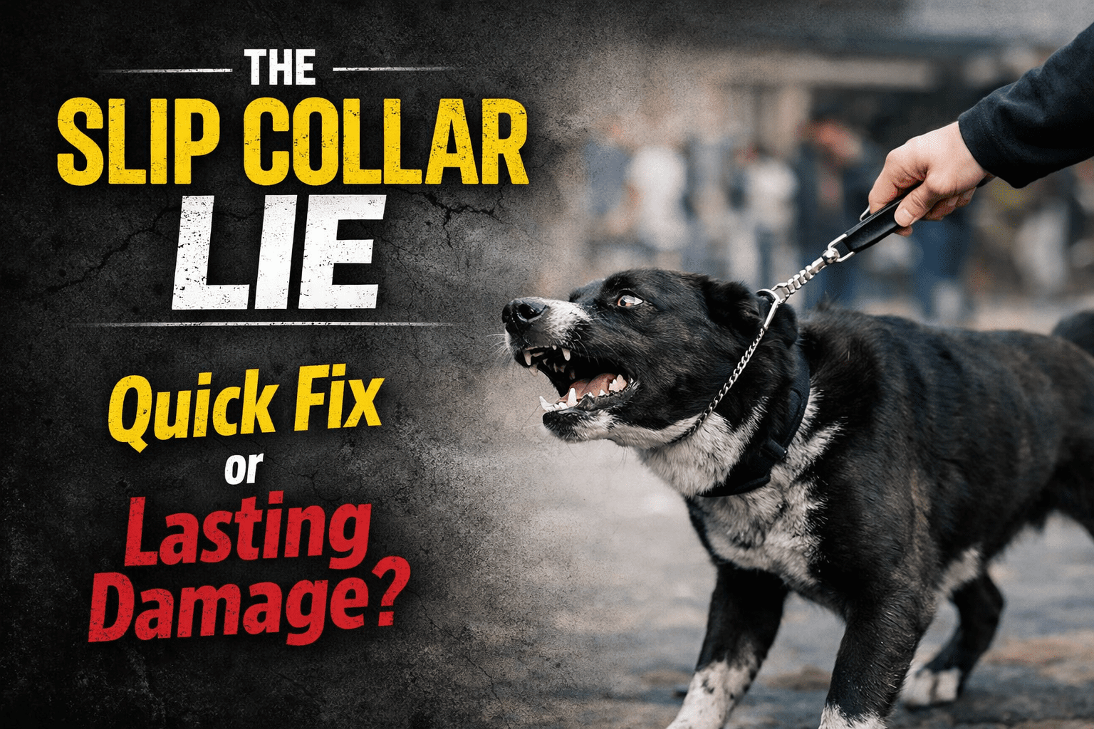 The Slip Collar Trend: When Tools Replace Training