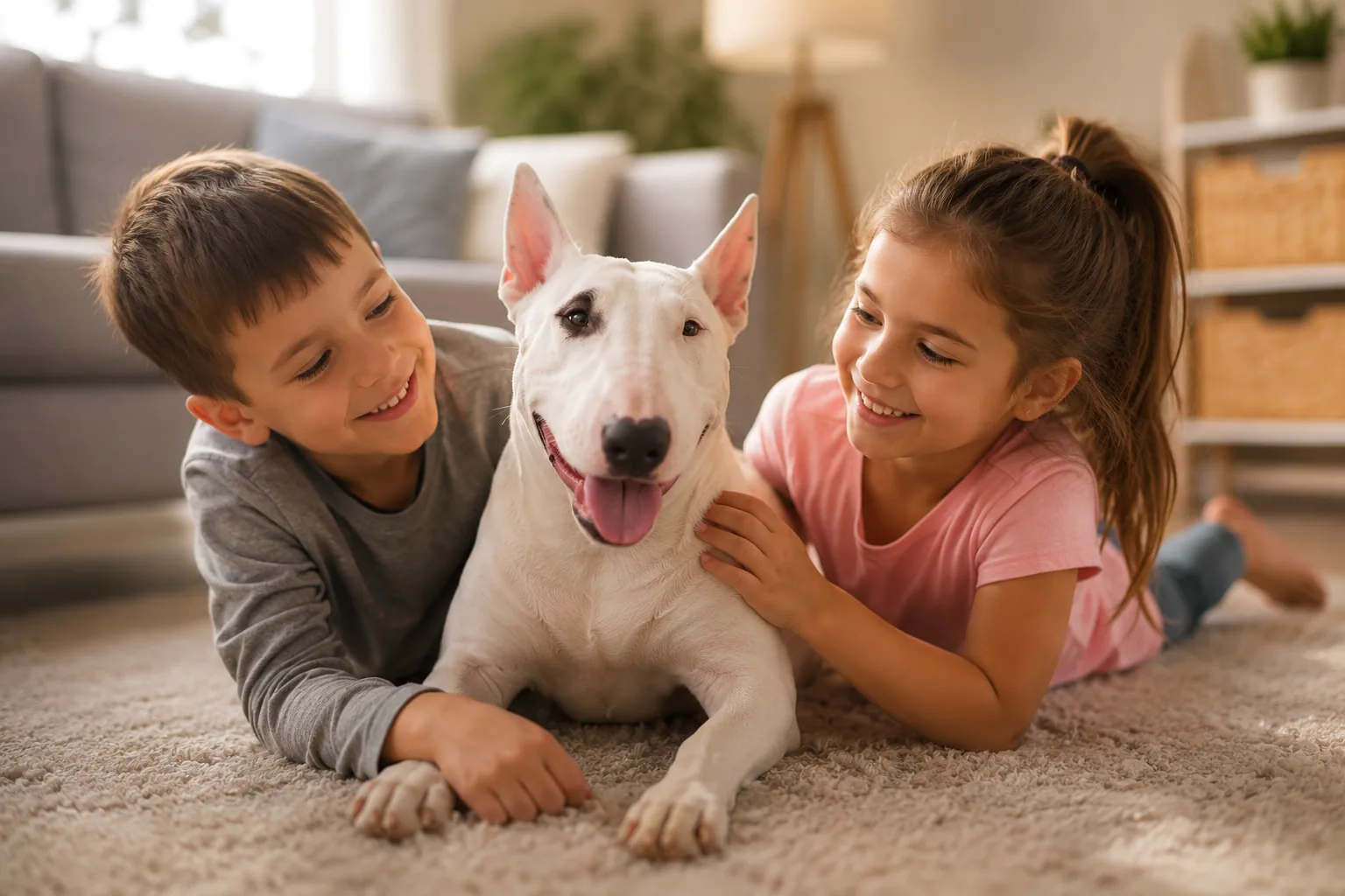 Are Bull Terriers good with children